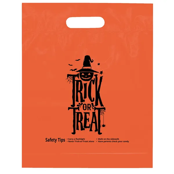Trick or Treat - Die Cut Halloween Bag - Flexo Ink Print - Trick or Treat - Die Cut Halloween Bag - Flexo Ink Print - Image 0 of 1