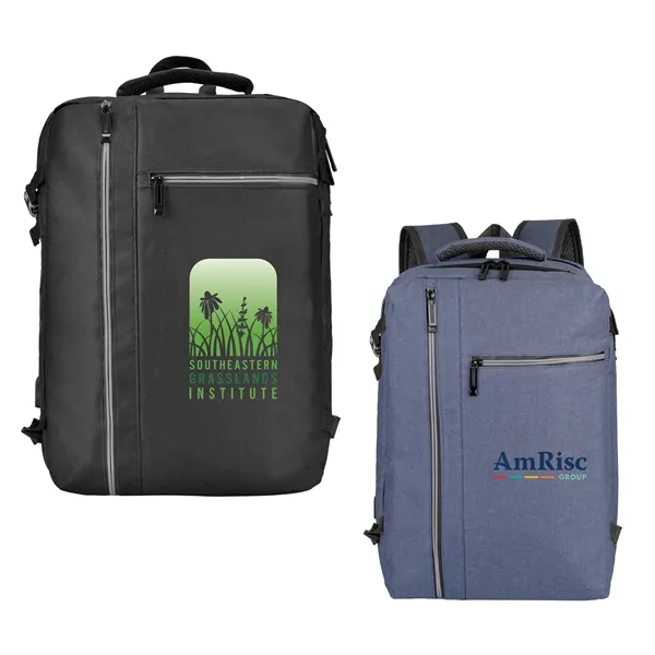 Qanta Tech Oxford Overnighter Backpack - Qanta Tech Oxford Overnighter Backpack - Image 0 of 12