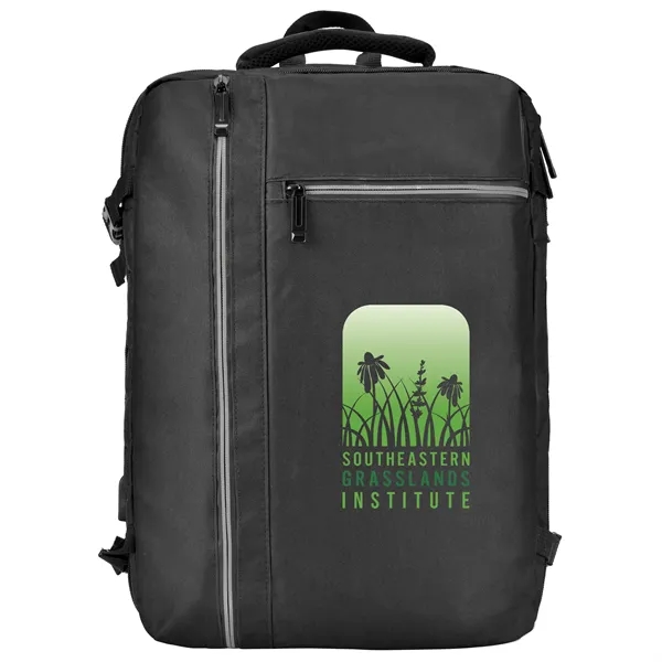 Qanta Tech Oxford Overnighter Backpack - Qanta Tech Oxford Overnighter Backpack - Image 8 of 12