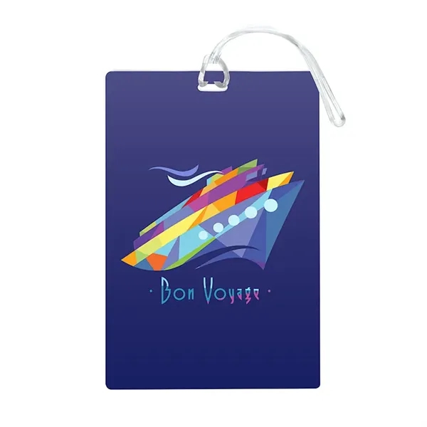 Imprinted Jumbo Luggage Tag - Imprinted Jumbo Luggage Tag - Image 0 of 2