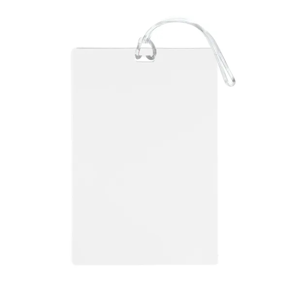 Imprinted Jumbo Luggage Tag - Imprinted Jumbo Luggage Tag - Image 1 of 2