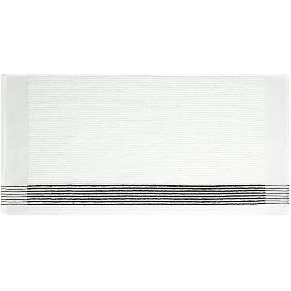 Caddy Golf Towel White with Black Stripes - Caddy Golf Towel White with Black Stripes - Image 1 of 3