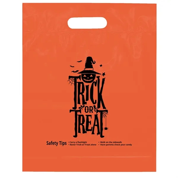 Trick or Treat - Die Cut Halloween Bag - Flexo Ink Print