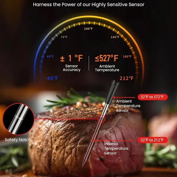 Wireless Meat Thermometer - Wireless Meat Thermometer - Image 3 of 5