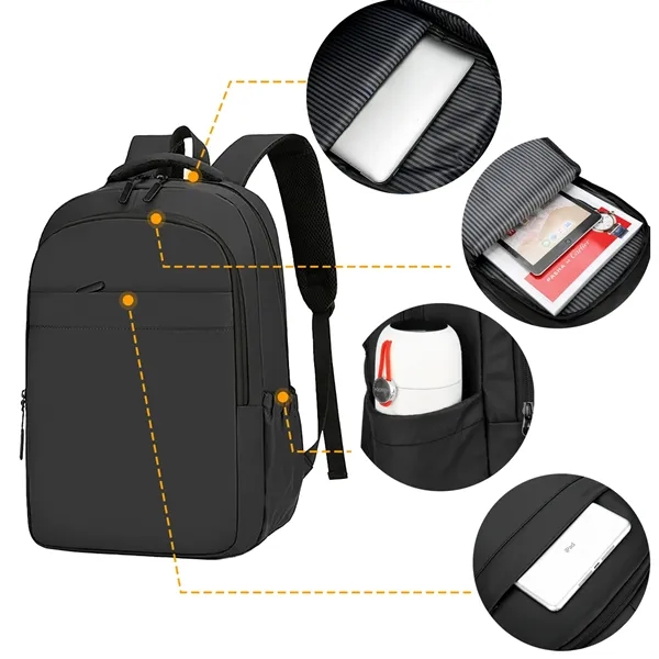 Multifunctional Large Capacity Waterproof Laptop Backpack - Multifunctional Large Capacity Waterproof Laptop Backpack - Image 1 of 7