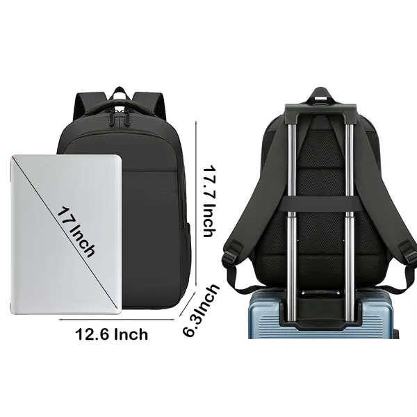 Multifunctional Large Capacity Waterproof Laptop Backpack - Multifunctional Large Capacity Waterproof Laptop Backpack - Image 2 of 7