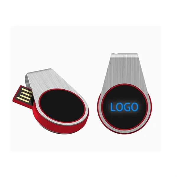 32GB Swivel LED USB Drive - 32GB Swivel LED USB Drive - Image 3 of 4