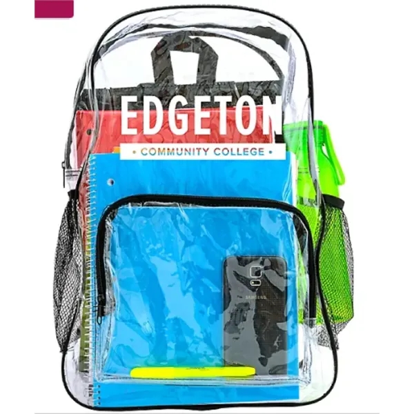 Saratoga Clear TPU Backpack - Saratoga Clear TPU Backpack - Image 0 of 0