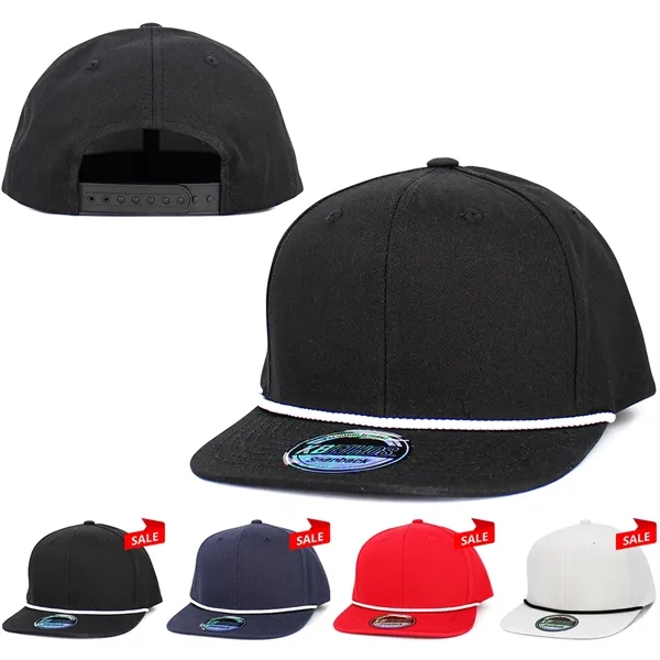 SIX PANEL STRING SNAPBACK - SIX PANEL STRING SNAPBACK - Image 0 of 12