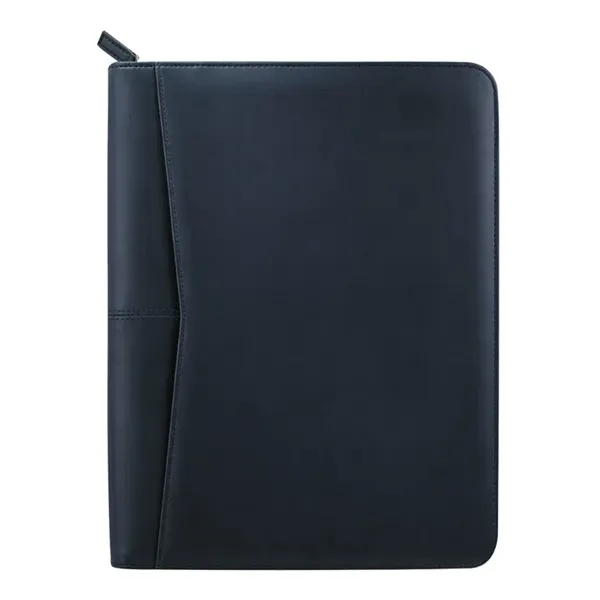 Zippered Leather Portfolio Set - Zippered Leather Portfolio Set - Image 4 of 5