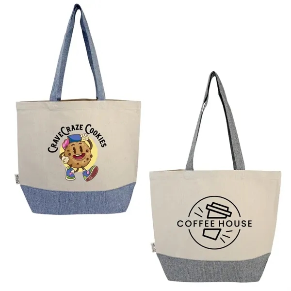Washington Recycled Cotton Two Tone Tote Bag - Washington Recycled Cotton Two Tone Tote Bag - Image 0 of 5