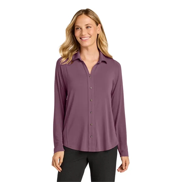 Port Authority Women's Luxe Knit Button Tunic - Port Authority Women's Luxe Knit Button Tunic - Image 0 of 19