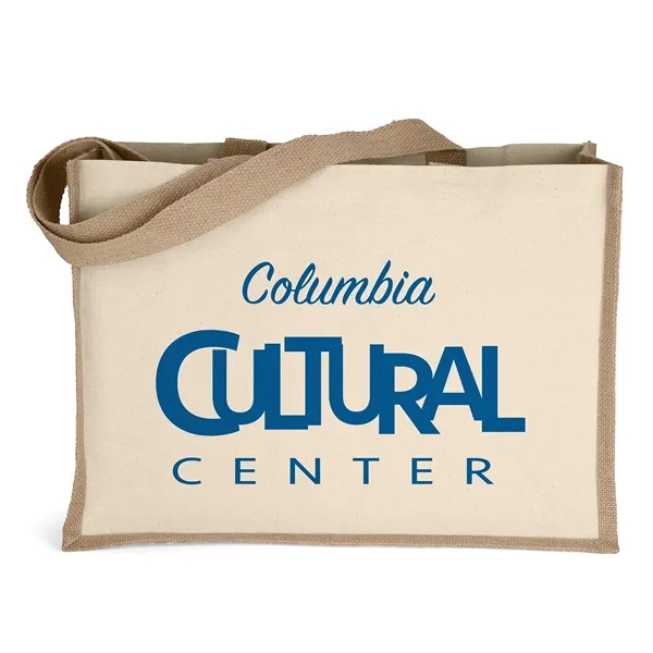 Josephine™- Natural Tote - Screen Print - Josephine™- Natural Tote - Screen Print - Image 2 of 3