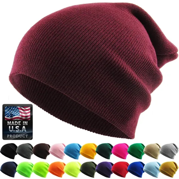 Solid Long Beanie - Solid Long Beanie - Image 0 of 206