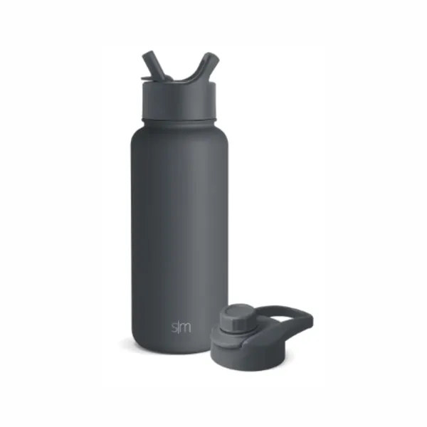 Simple Modern 32oz Summit Water Bottle with Straw Lid - Simple Modern 32oz Summit Water Bottle with Straw Lid - Image 6 of 9