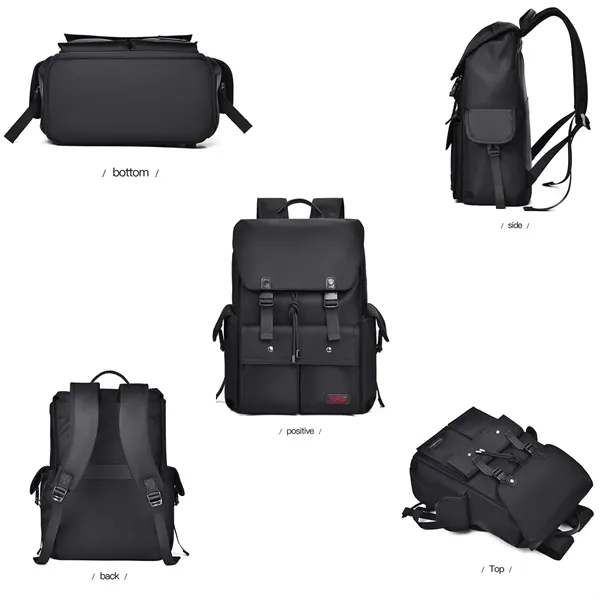 Waterproof Laptop Backpack - Waterproof Laptop Backpack - Image 4 of 7