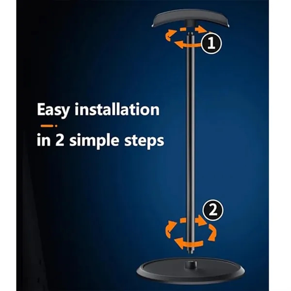 Premium Aluminium Alloy Headset Holder - Premium Aluminium Alloy Headset Holder - Image 3 of 5