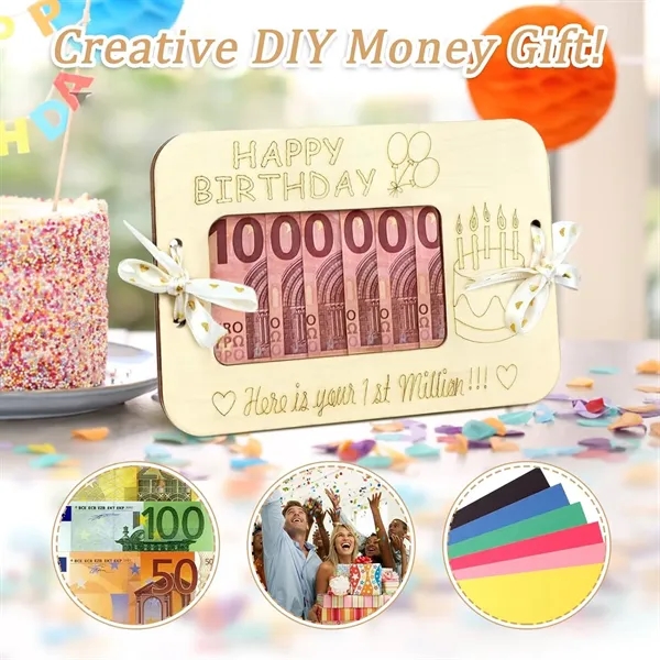 Wooden Birthday Card - Wooden Birthday Card - Image 2 of 5