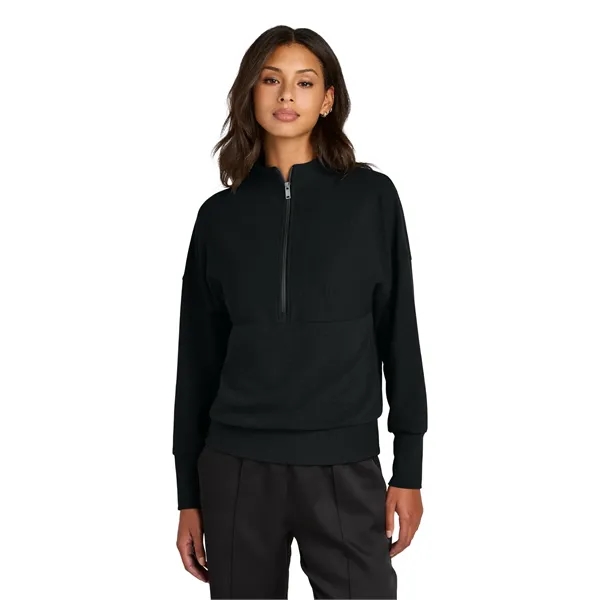 Custom Mercer+Mettle Women's Linear Texture 1/4-Zip