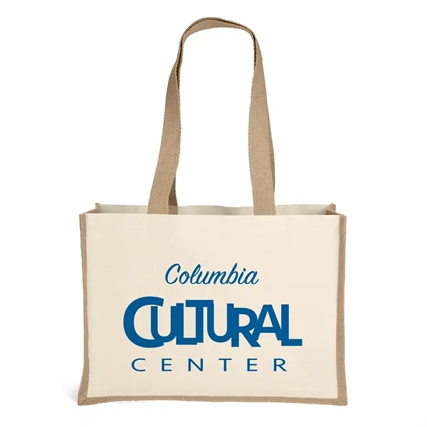 Josephine™- Natural Tote - Screen Print