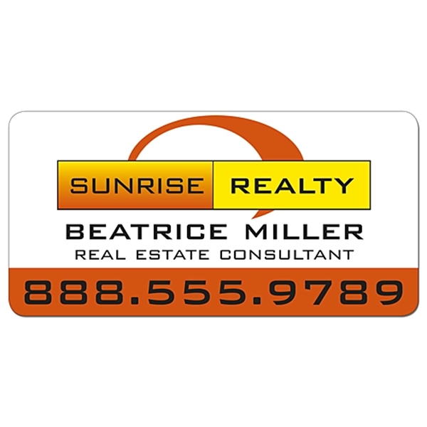 Real Estate Magnetic Car Signs - 24x12 Round Corners - Real Estate Magnetic Car Signs - 24x12 Round Corners - Image 0 of 0