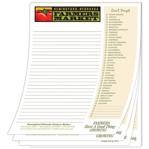Scratch Pad / Notepad - 50 Sheets - 8.5x11 - Scratch Pad / Notepad - 50 Sheets - 8.5x11 - Image 0 of 0