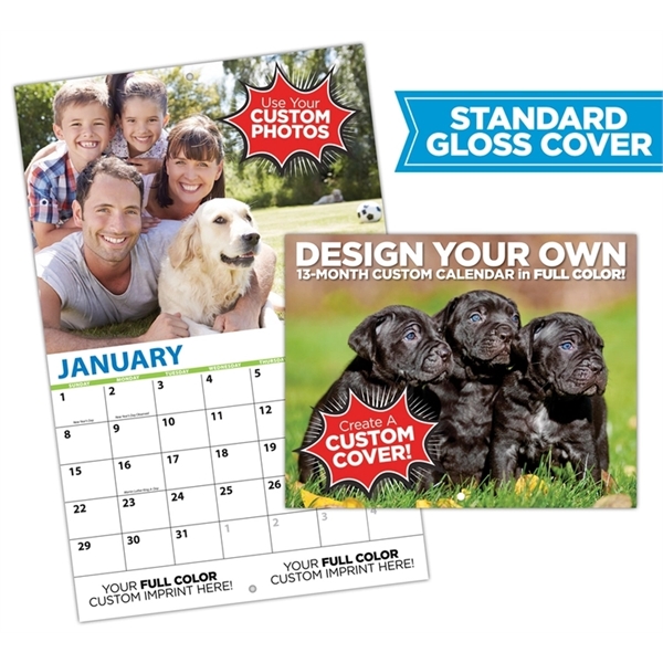 13 Month Custom Photo Appointment Wall Calendar - Standard G - 13 Month Custom Photo Appointment Wall Calendar - Standard G - Image 0 of 0