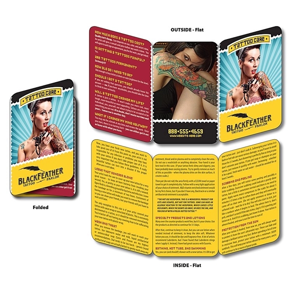 Wallet Card - 6.75x3.5 (Flat Size) Laminated Tri-Fold - 14 p - Wallet Card - 6.75x3.5 (Flat Size) Laminated Tri-Fold - 14 p - Image 0 of 0