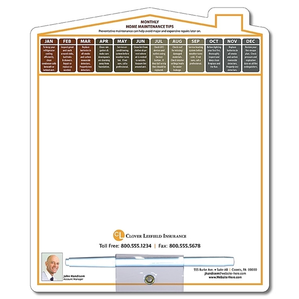 Memo Board - 8.5x10.125 Laminated Shaped (Home/House) - 14 p - Memo Board - 8.5x10.125 Laminated Shaped (Home/House) - 14 p - Image 0 of 0