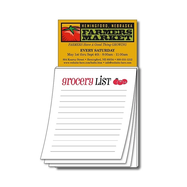 Magna-Pad Business Card Magnet - Stock Grocery List (50 Shee - Magna-Pad Business Card Magnet - Stock Grocery List (50 Shee - Image 0 of 0