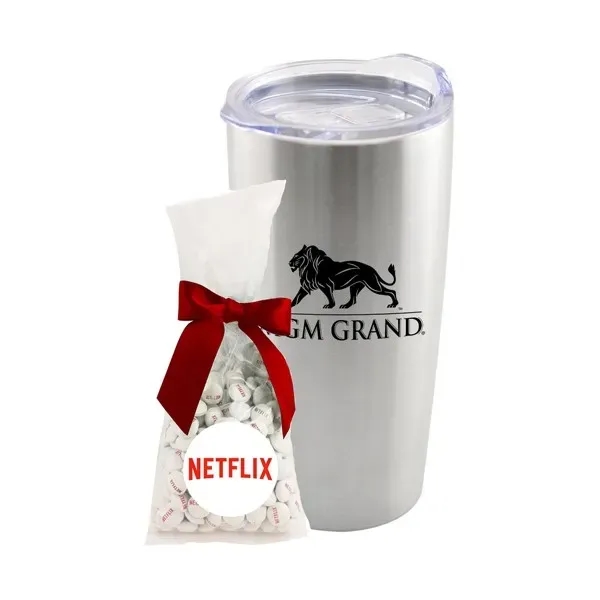 Tumbler with Imprinted Chocolate Buttons Mug Drop - Tumbler with Imprinted Chocolate Buttons Mug Drop - Image 0 of 1