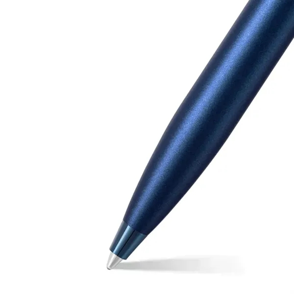 SHEAFFER® 100 9371 Satin Blue Trim Executive Ballpoint Pen - SHEAFFER® 100 9371 Satin Blue Trim Executive Ballpoint Pen - Image 1 of 8