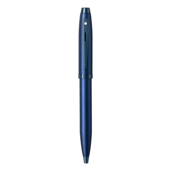 SHEAFFER® 100 9371 Satin Blue Trim Executive Ballpoint Pen - SHEAFFER® 100 9371 Satin Blue Trim Executive Ballpoint Pen - Image 4 of 8