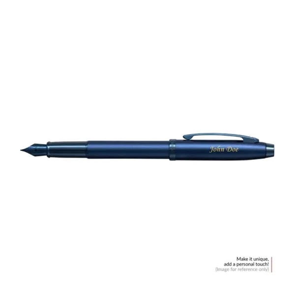 SHEAFFER® 100 9371 Satin Blue Trim Executive Ballpoint Pen - SHEAFFER® 100 9371 Satin Blue Trim Executive Ballpoint Pen - Image 5 of 8