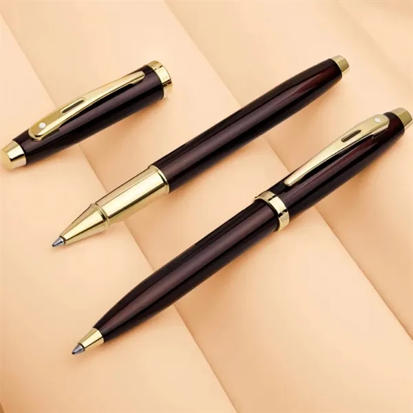 SHEAFFER® 100 Glossy Coffee Brown Executive Rollerball Pen - SHEAFFER® 100 Glossy Coffee Brown Executive Rollerball Pen - Image 4 of 6