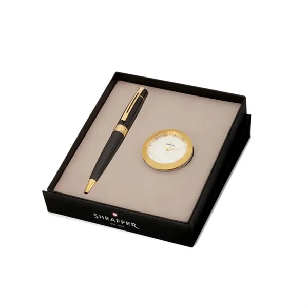 SHEAFFER® Executive Gift Set 300 Ballpoint Pen w Table Clock - SHEAFFER® Executive Gift Set 300 Ballpoint Pen w Table Clock - Image 10 of 10