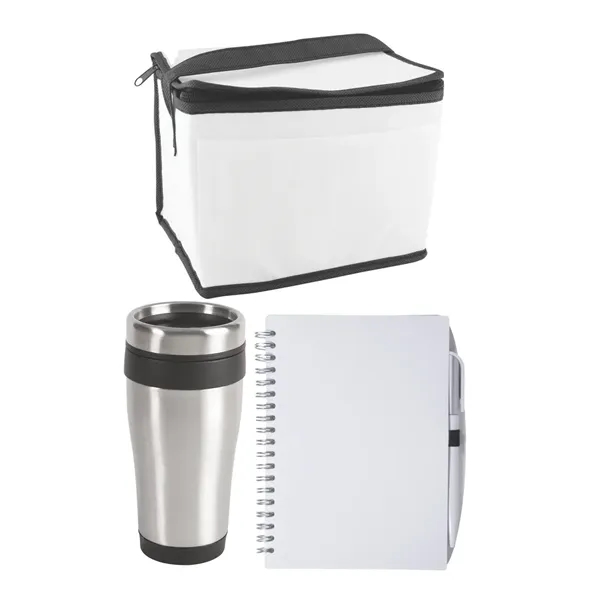Employee Swag Bundle: Journal,Cooler & Tumbler - Employee Swag Bundle: Journal,Cooler & Tumbler - Image 1 of 10