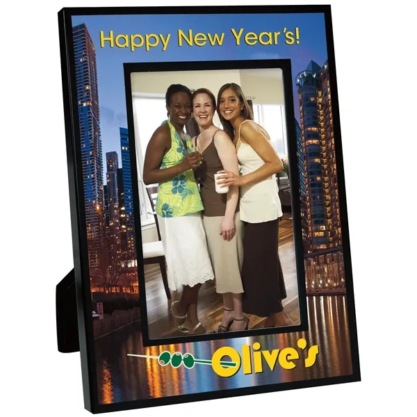 4" x 6" Colorful Brushed Aluminum Frame - 4" x 6" Colorful Brushed Aluminum Frame - Image 1 of 6