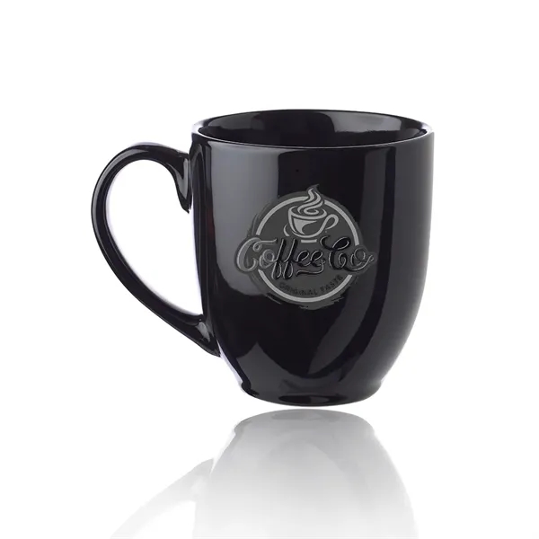 16 oz. Bistro Glossy Personalized Coffee Mugs - 16 oz. Bistro Glossy Personalized Coffee Mugs - Image 1 of 12