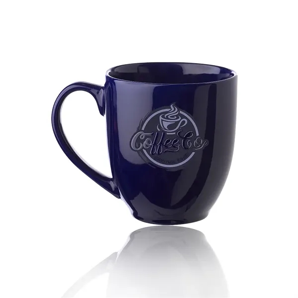 16 oz. Bistro Glossy Personalized Coffee Mugs - 16 oz. Bistro Glossy Personalized Coffee Mugs - Image 3 of 12