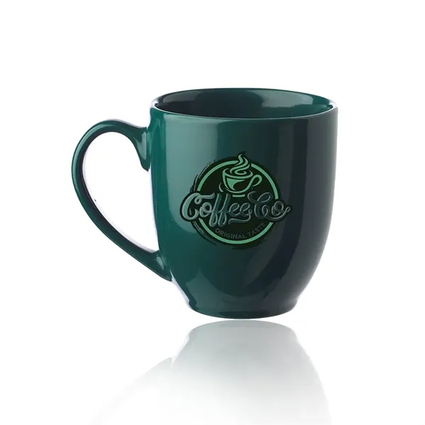 16 oz. Bistro Glossy Personalized Coffee Mugs - 16 oz. Bistro Glossy Personalized Coffee Mugs - Image 4 of 12