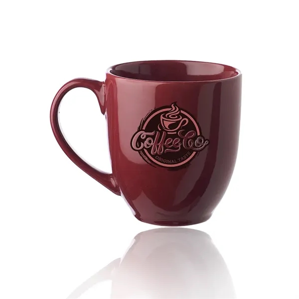 16 oz. Bistro Glossy Personalized Coffee Mugs - 16 oz. Bistro Glossy Personalized Coffee Mugs - Image 7 of 12