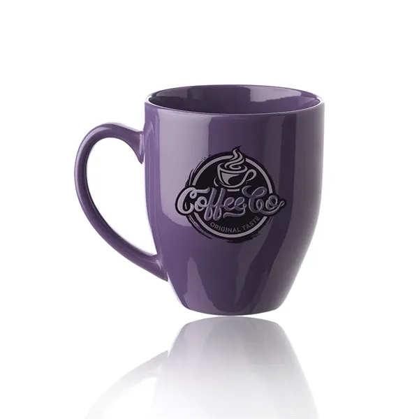 16 oz. Bistro Glossy Personalized Coffee Mugs - 16 oz. Bistro Glossy Personalized Coffee Mugs - Image 9 of 12