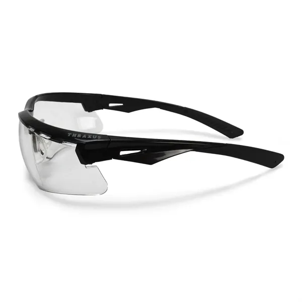 Thraxus Safety Eyewear - Black Frame Clear Lens - Thraxus Safety Eyewear - Black Frame Clear Lens - Image 2 of 4