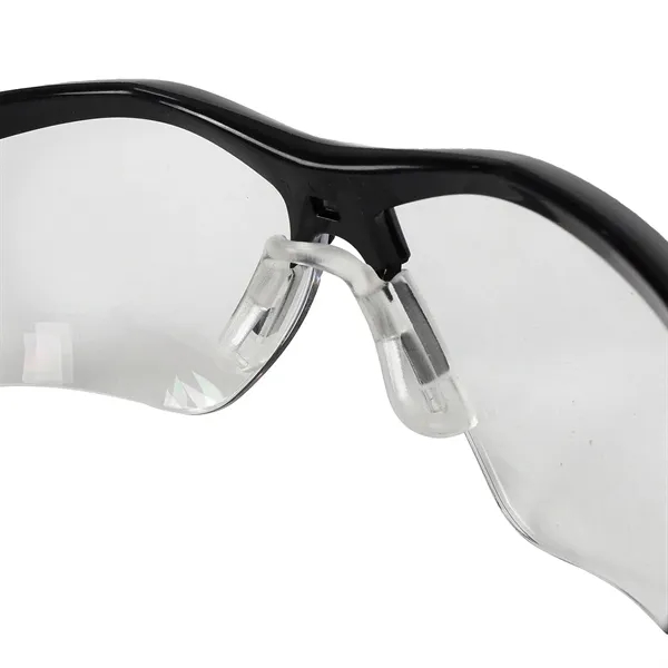 Thraxus Safety Eyewear - Black Frame Clear Lens - Thraxus Safety Eyewear - Black Frame Clear Lens - Image 4 of 4