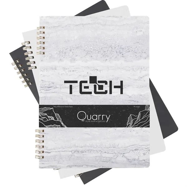 Quarry Stone Paper™ Ring Bound Notebook - Quarry Stone Paper™ Ring Bound Notebook - Image 6 of 6