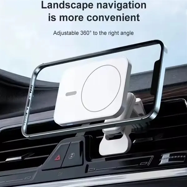15W Magnetic Wireless Car Charger - 15W Magnetic Wireless Car Charger - Image 2 of 4