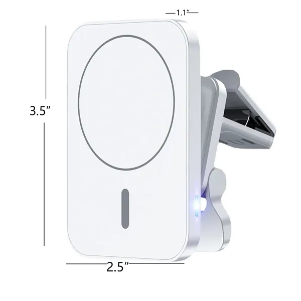 15W Magnetic Wireless Car Charger - 15W Magnetic Wireless Car Charger - Image 4 of 4