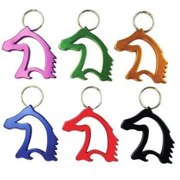 Horse Head Bottle Opener Keychain - Horse Head Bottle Opener Keychain - Image 0 of 0