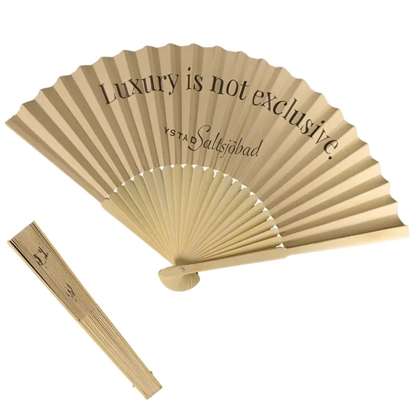Printed Dynasty Hand Fan - Printed Dynasty Hand Fan - Image 4 of 6